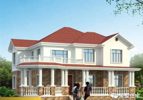 12款兩層小樓房外觀效果圖，風(fēng)格樣式各異