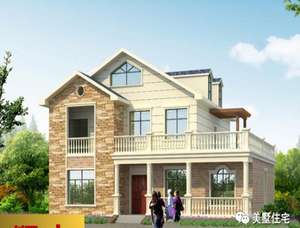12款兩層小樓房外觀效果圖，風(fēng)格樣式各異
