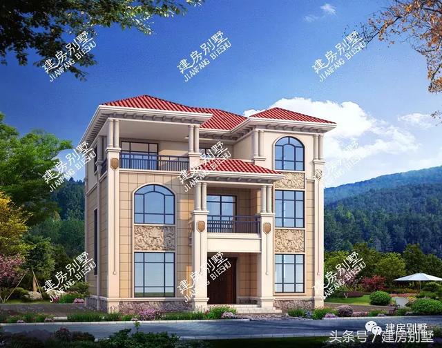 同樣開間12.8米的兩套三層別墅設(shè)計(jì)方案，你會(huì)選哪個(gè)？