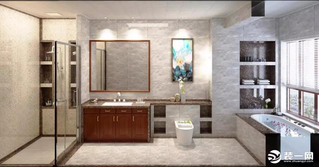 別墅裝修案例，新中式的裝修風(fēng)格大氣穩(wěn)重