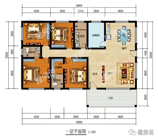 適合北方人建造的一層別墅設(shè)計圖紙