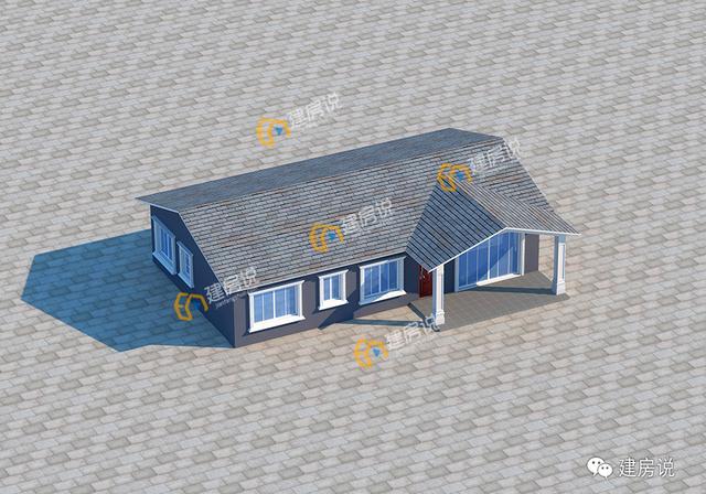 適合北方人建造的一層別墅設(shè)計圖紙