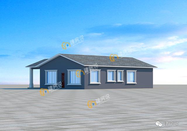 適合北方人建造的一層別墅設(shè)計圖紙