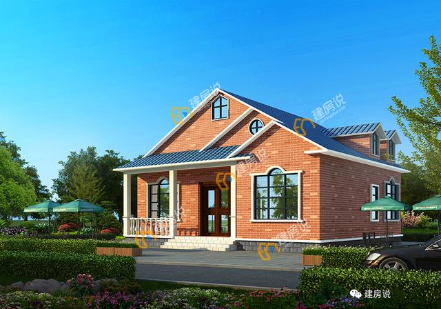 適合北方人建造的一層別墅設(shè)計圖紙