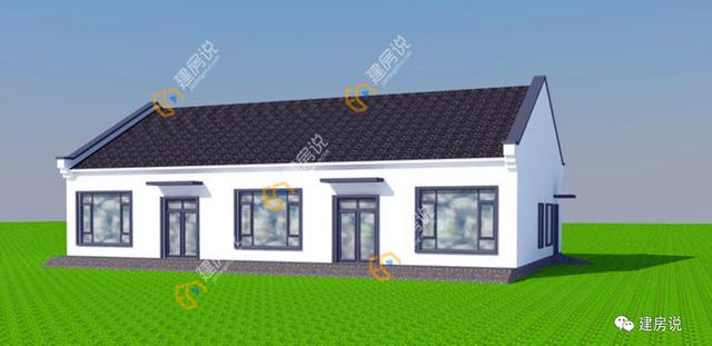 適合北方人建造的一層別墅設(shè)計圖紙