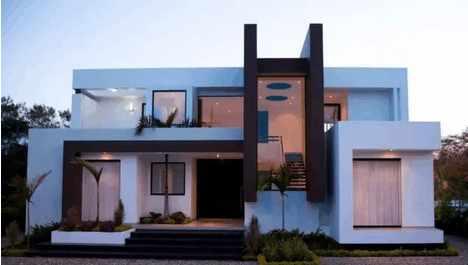 現(xiàn)代風(fēng)格別墅設(shè)計(jì)圖，簡(jiǎn)約大氣，透著時(shí)尚風(fēng)