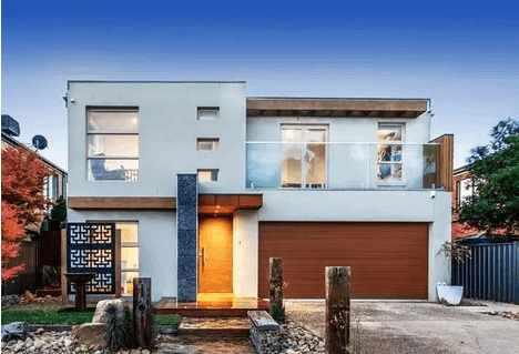 現(xiàn)代風(fēng)格別墅設(shè)計(jì)圖，簡(jiǎn)約大氣，透著時(shí)尚風(fēng)