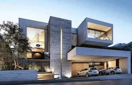 現(xiàn)代風(fēng)格別墅設(shè)計(jì)圖，簡(jiǎn)約大氣，透著時(shí)尚風(fēng)