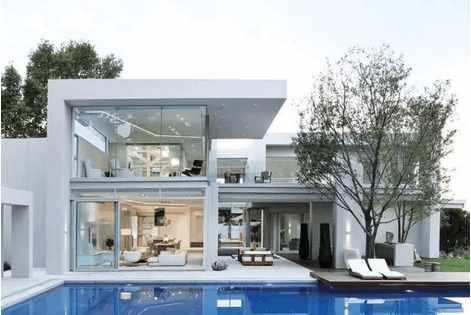 現(xiàn)代風(fēng)格別墅設(shè)計(jì)圖，簡(jiǎn)約大氣，透著時(shí)尚風(fēng)