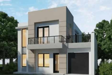 現(xiàn)代風(fēng)格別墅設(shè)計(jì)圖，簡(jiǎn)約大氣，透著時(shí)尚風(fēng)