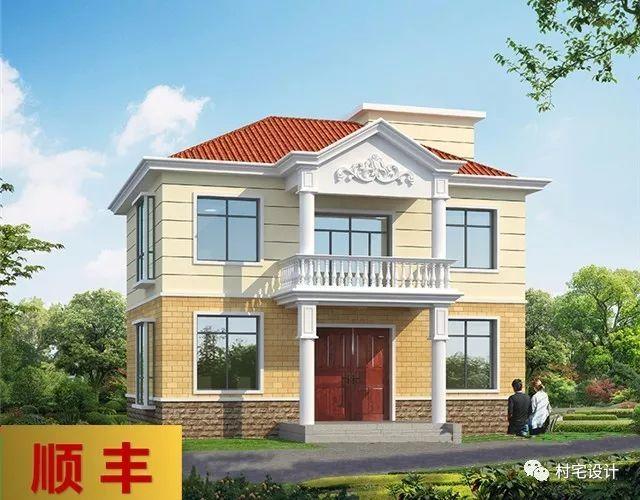 幾款造價20萬以內(nèi)的二層房屋住宅設(shè)計圖