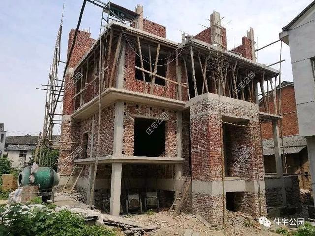 三層農村自建房建造全過程，從施工到裝修到入住