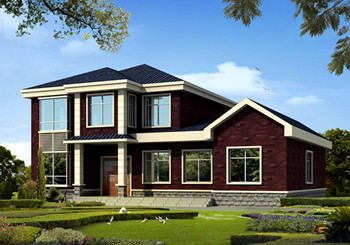 農(nóng)村4間2層樓房設(shè)計圖 ，帶有烤火房，適宜居住