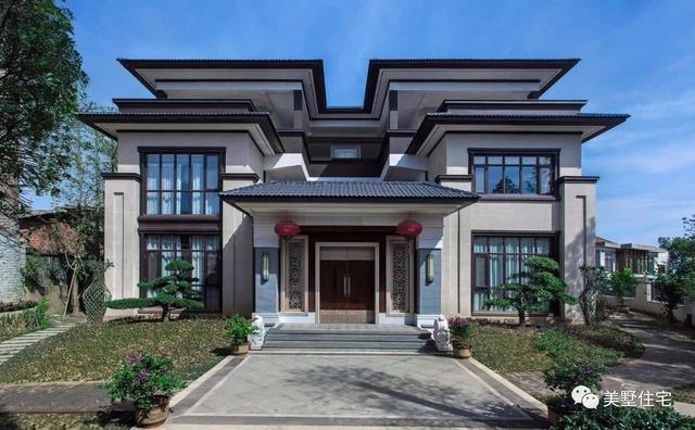 好看的小別墅實(shí)景看到這些別墅我都忍不住了想自己建房子了