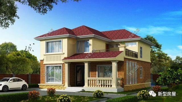 多臥室農(nóng)村別墅設(shè)計(jì)圖紙，適合人多的家庭