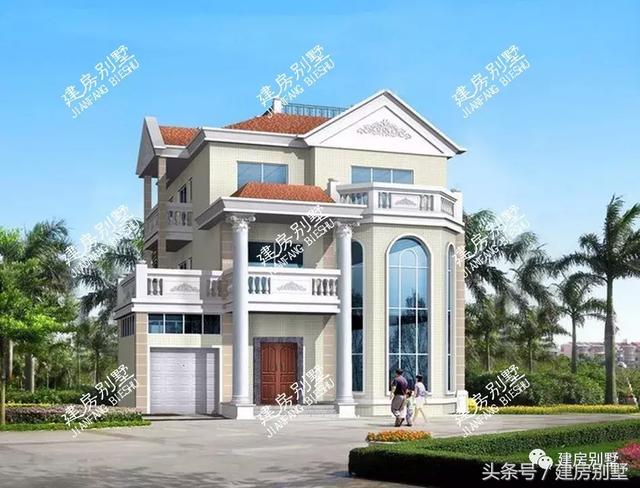 多款帶車(chē)庫(kù)的小別墅設(shè)計(jì)圖紙，愛(ài)車(chē)一族的福音