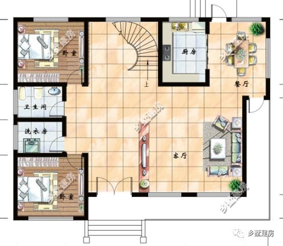 兩款經(jīng)典不過時(shí)的兩層農(nóng)村自建房方案，造價(jià)不高