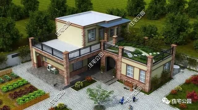 除了洋別墅，農(nóng)村自建房還有新中式別墅，含圖紙（6套）