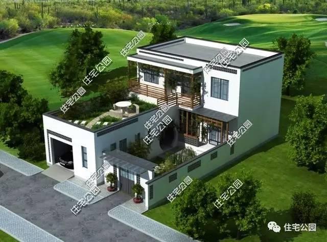 除了洋別墅，農(nóng)村自建房還有新中式別墅，含圖紙（6套）