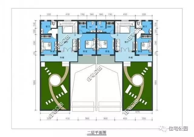 除了洋別墅，農(nóng)村自建房還有新中式別墅，含圖紙（6套）