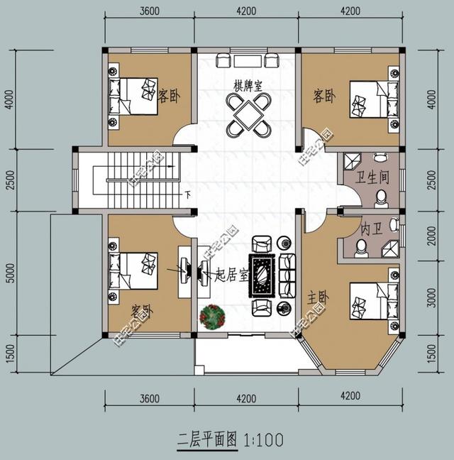 農村的堂屋客廳怎么設計才實用？這3套戶型不要錯過！