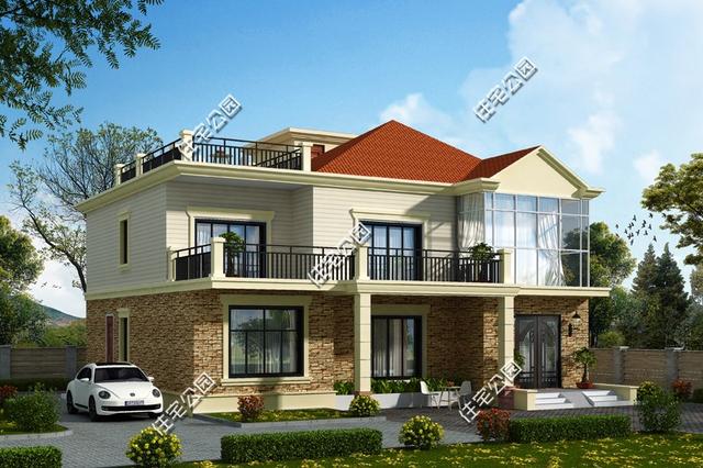 農村的堂屋客廳怎么設計才實用？這3套戶型不要錯過！