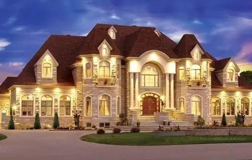 10套莊園式別墅，奢華典雅，媲美四合院