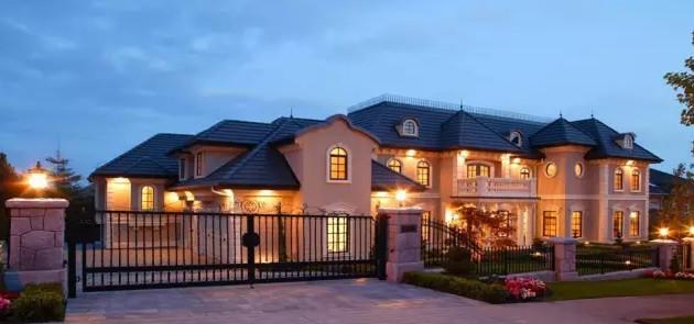 10套莊園式別墅，奢華典雅，媲美四合院