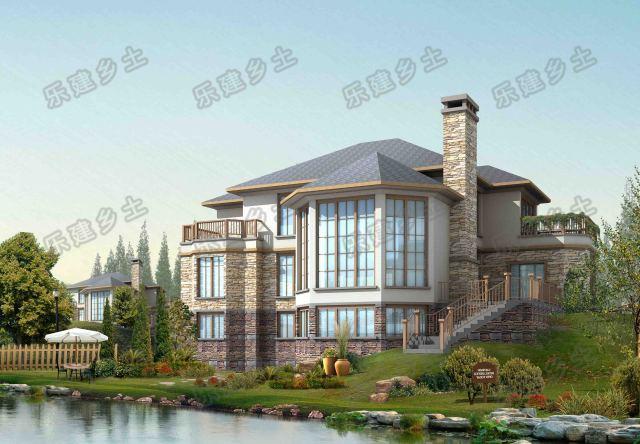 19x17米二層坡地別墅設(shè)計(jì)，利用獨(dú)特地勢(shì)創(chuàng)造藝術(shù)生活