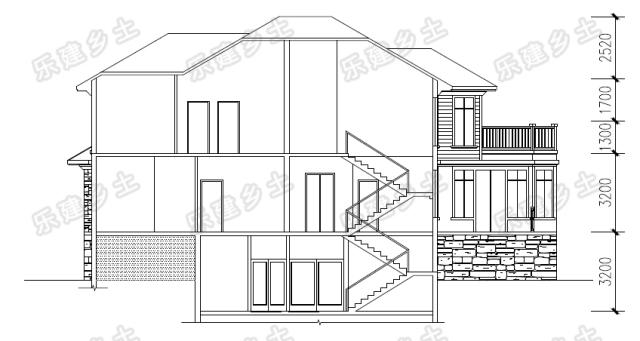 19x17米二層坡地別墅設(shè)計(jì)，利用獨(dú)特地勢(shì)創(chuàng)造藝術(shù)生活