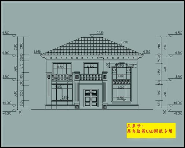 19萬建2層別墅！二室兩廳一廚一衛(wèi)，戶型簡(jiǎn)約大氣的農(nóng)村型別墅