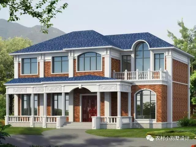 15套2017年最新潮二層農(nóng)村別墅，這樣蓋既實(shí)用又上檔次！