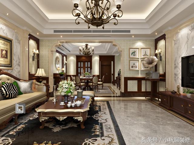 320平別墅設計，輕奢簡美風！——西安