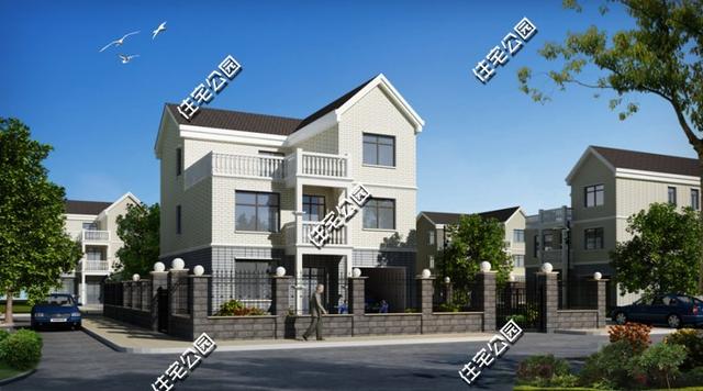 2套農(nóng)村自建房戶型，面寬不足10m，多臥室更實(shí)用！