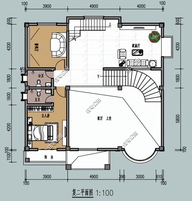 4套自建房戶型，多層多臥室，農(nóng)村兄弟姐妹多也不怕！