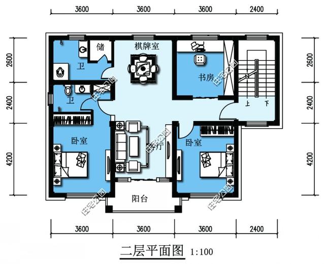 4套自建房戶型，多層多臥室，農(nóng)村兄弟姐妹多也不怕！