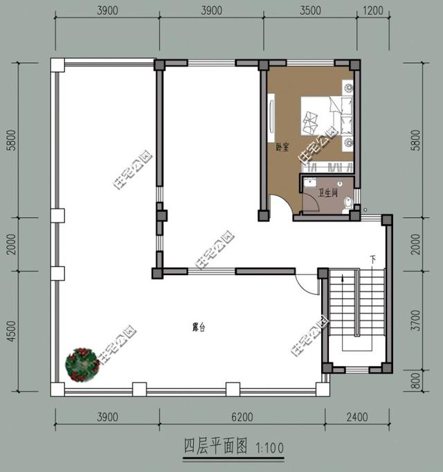 4套自建房戶型，多層多臥室，農(nóng)村兄弟姐妹多也不怕！