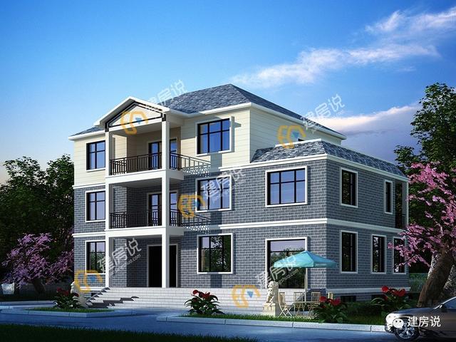 10款經(jīng)濟(jì)美觀戶型圖，在俺們農(nóng)村相親必備別墅