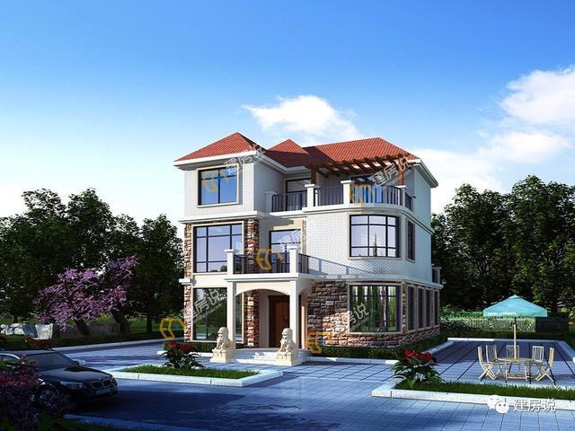 10款經(jīng)濟(jì)美觀戶型圖，在俺們農(nóng)村相親必備別墅