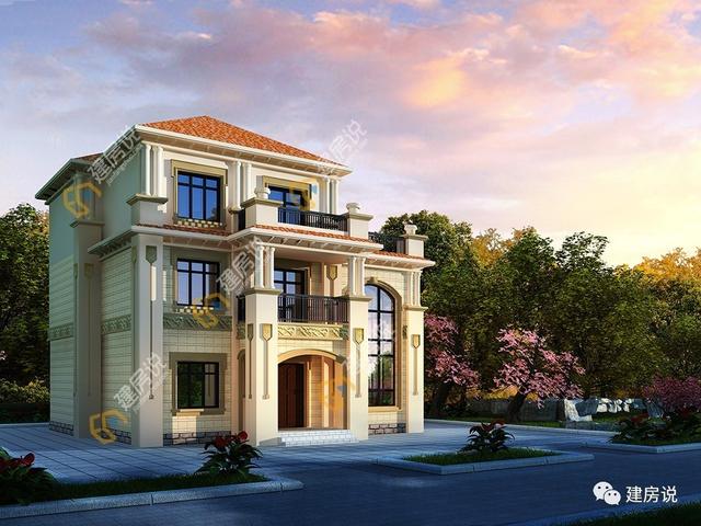 10款經(jīng)濟(jì)美觀戶型圖，在俺們農(nóng)村相親必備別墅