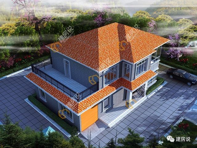 主體造價(jià)20萬(wàn)的二層農(nóng)村別墅，經(jīng)濟(jì)實(shí)用中的經(jīng)典戶型