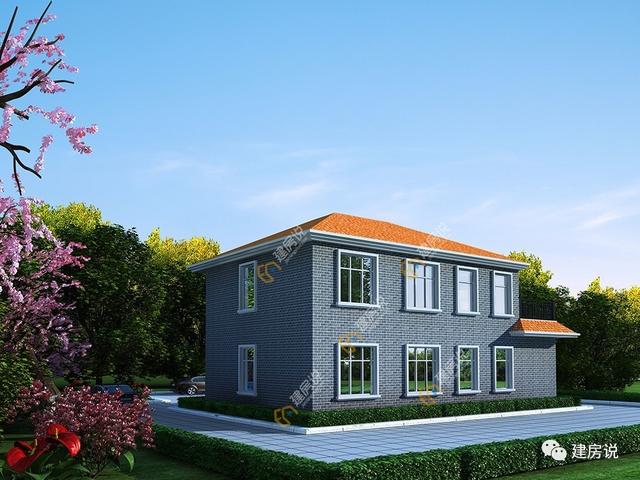 主體造價(jià)20萬(wàn)的二層農(nóng)村別墅，經(jīng)濟(jì)實(shí)用中的經(jīng)典戶型