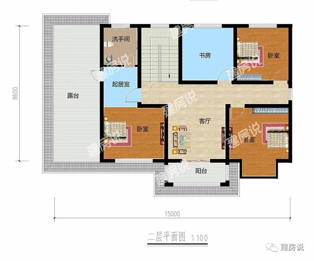 主體造價(jià)20萬(wàn)的二層農(nóng)村別墅，經(jīng)濟(jì)實(shí)用中的經(jīng)典戶型