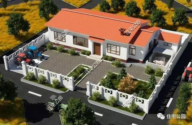 農(nóng)村建個(gè)一層小院，實(shí)用又省錢(qián)！2套小院，你選哪個(gè)？