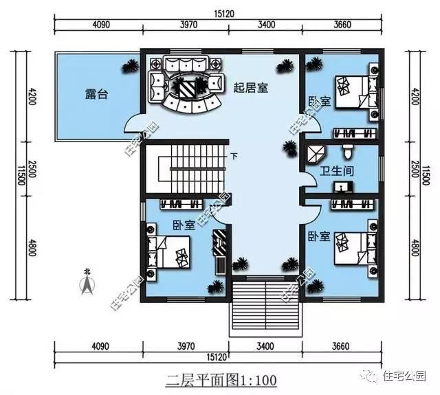 2017年最新6套雙層別墅，接地氣的農(nóng)村自建房戶型，含圖紙