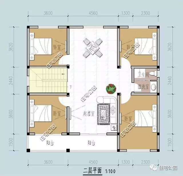 2017年最新6套雙層別墅，接地氣的農(nóng)村自建房戶型，含圖紙