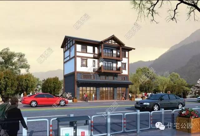 農(nóng)村宅基地臨街、兩側(cè)無窗怎么建房？不如看看這2套戶型