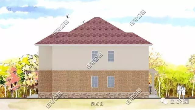 13X15米的實用農村雙層別墅，帶柴火房，含圖紙預算