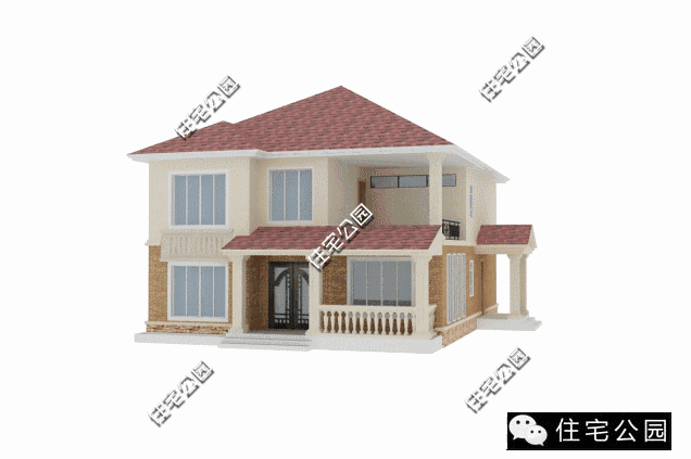 13X15米的實用農村雙層別墅，帶柴火房，含圖紙預算