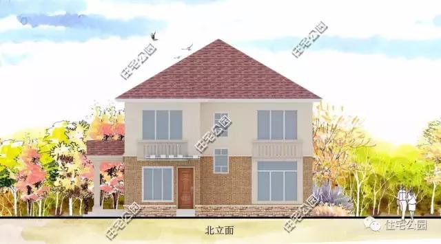 13X15米的實用農村雙層別墅，帶柴火房，含圖紙預算